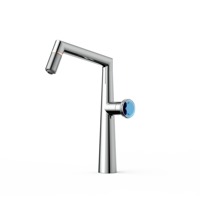 Deck-Mounted Single-Hole Basin Mixer